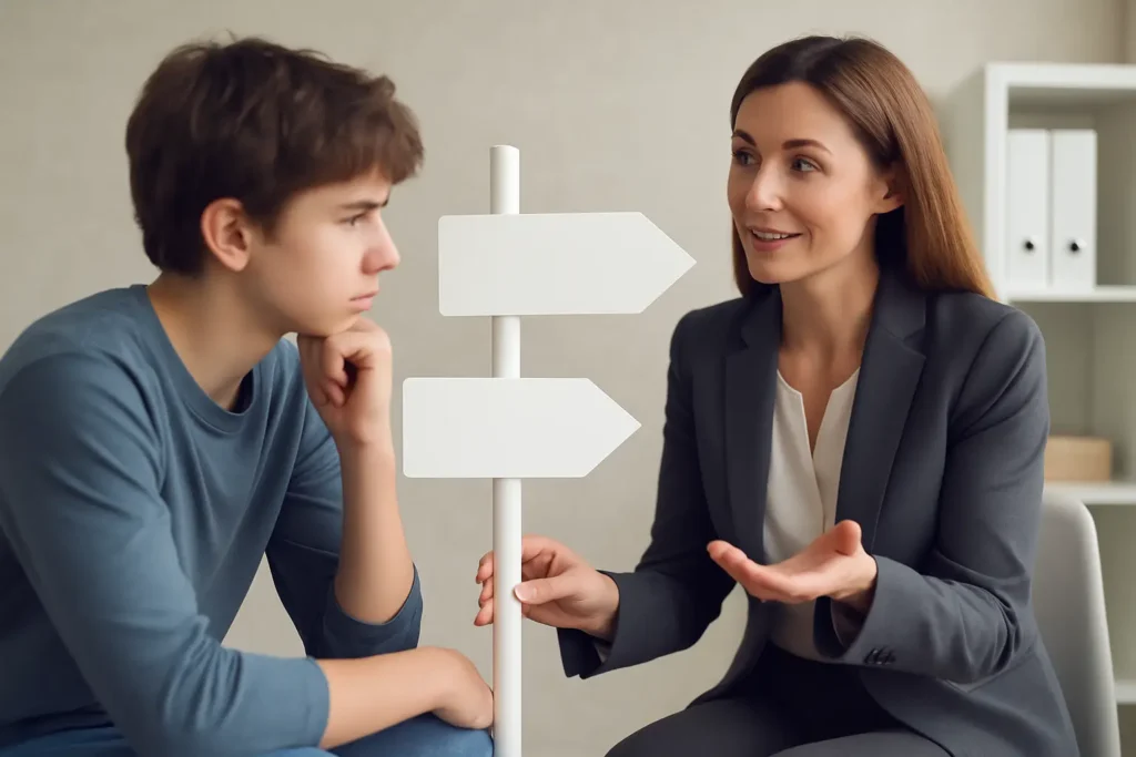 Decision coaching pro teenagery bez moralizování