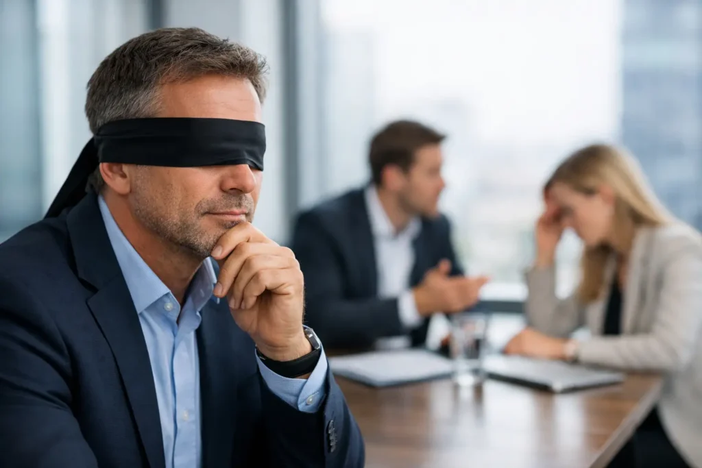 Slepá místa lídrů a jejich cena