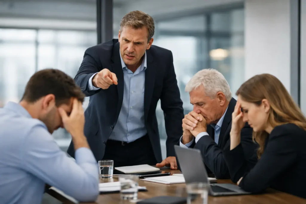 7 signálů narušené autority vedoucího