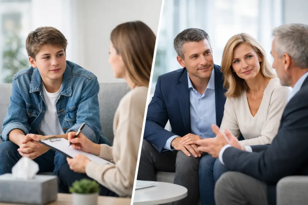 Programy pro dospívající a Executive Family Care